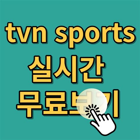 tvn 스포츠 실시간 무료 보기